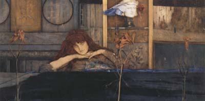 Fernand Khnopff I Lock my Door upon Myself (mk20) oil painting image